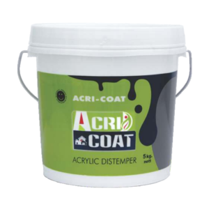 Acri-Coat: Water-based acrylic distemper bucket