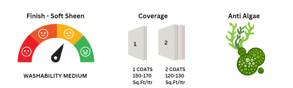 INSIDE PREMIUM SHYNE Paint specification